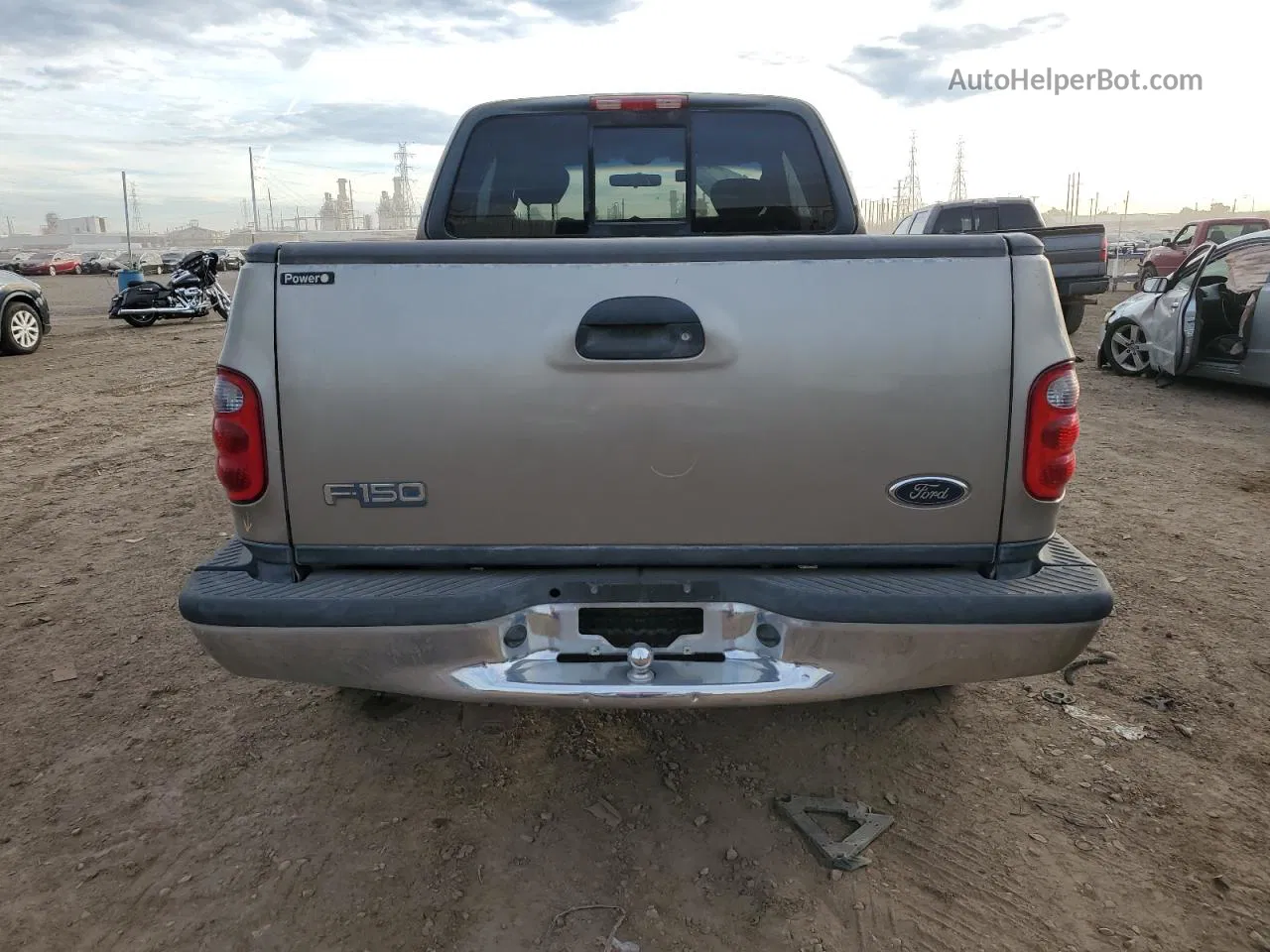 2003 Ford F150  Желто-коричневый vin: 2FTRX07273CA17675