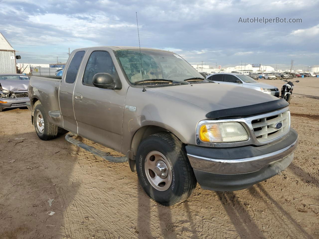 2003 Ford F150  Желто-коричневый vin: 2FTRX07273CA17675