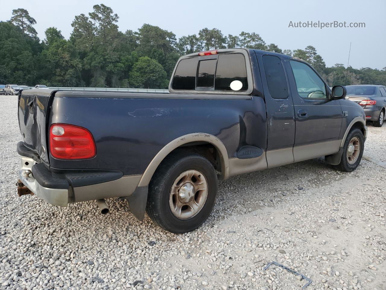 2001 Ford F150  Синий vin: 2FTRX07L61CA33193