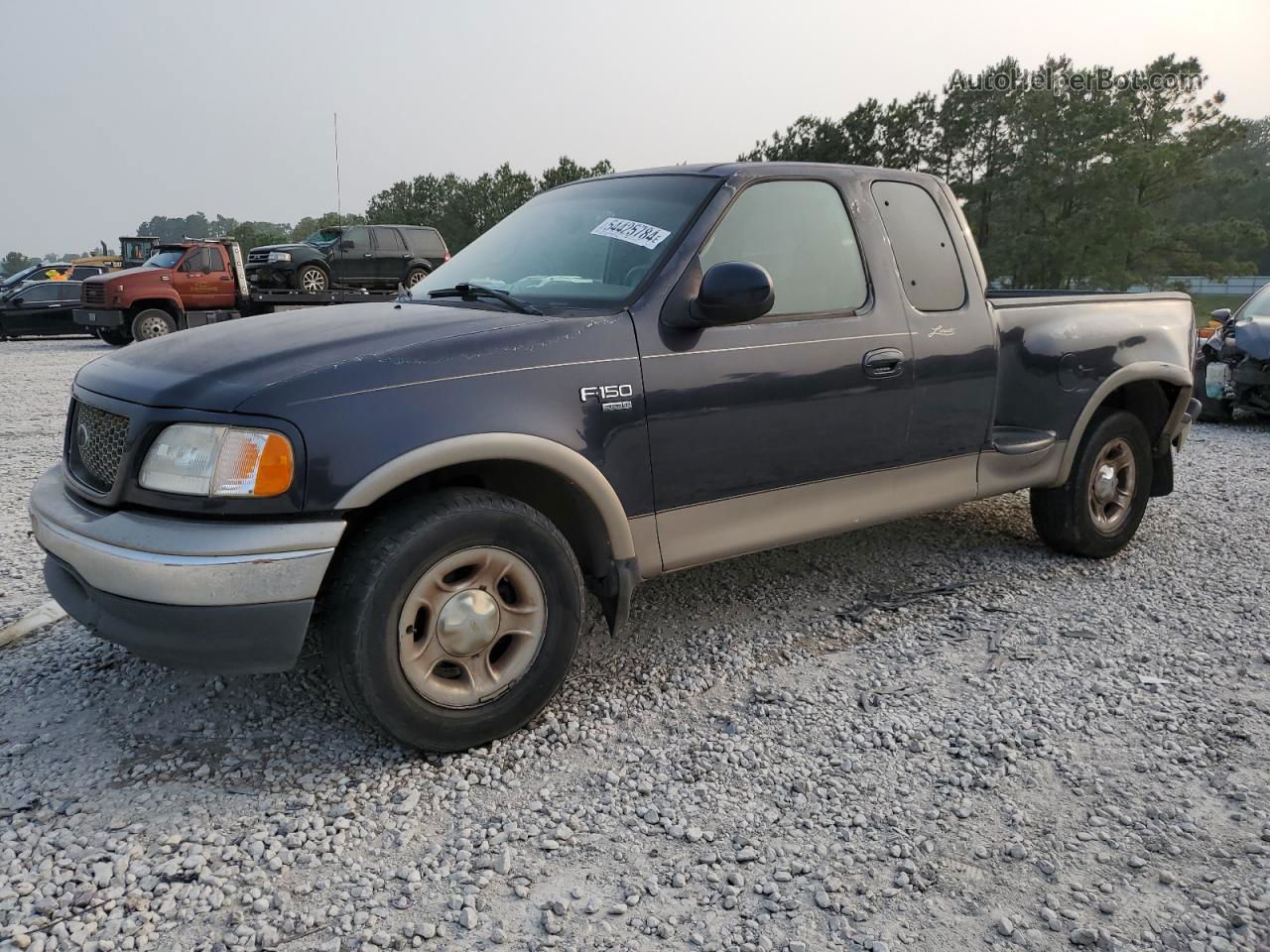 2001 Ford F150  Синий vin: 2FTRX07L61CA33193