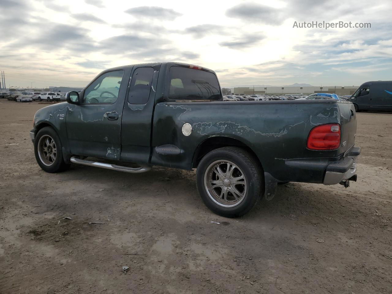 2001 Ford F150  Зеленый vin: 2FTRX07L91CA72683