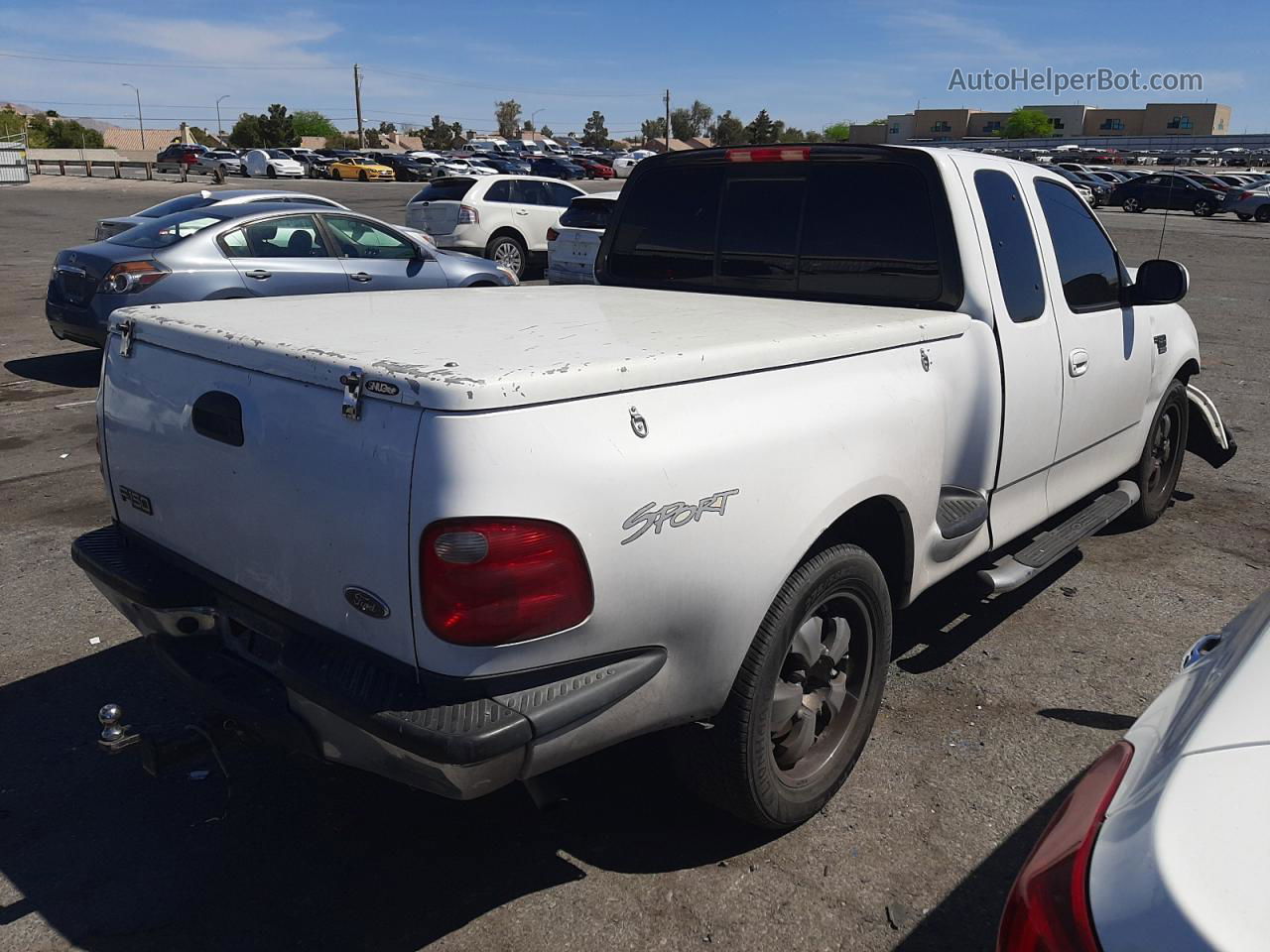 2003 Ford F150  White vin: 2FTRX07LX3CA01608