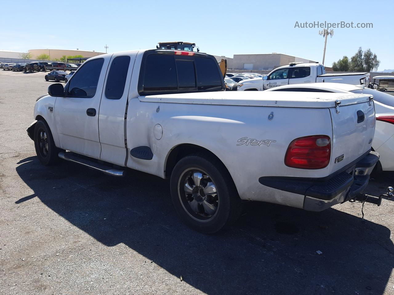 2003 Ford F150  White vin: 2FTRX07LX3CA01608