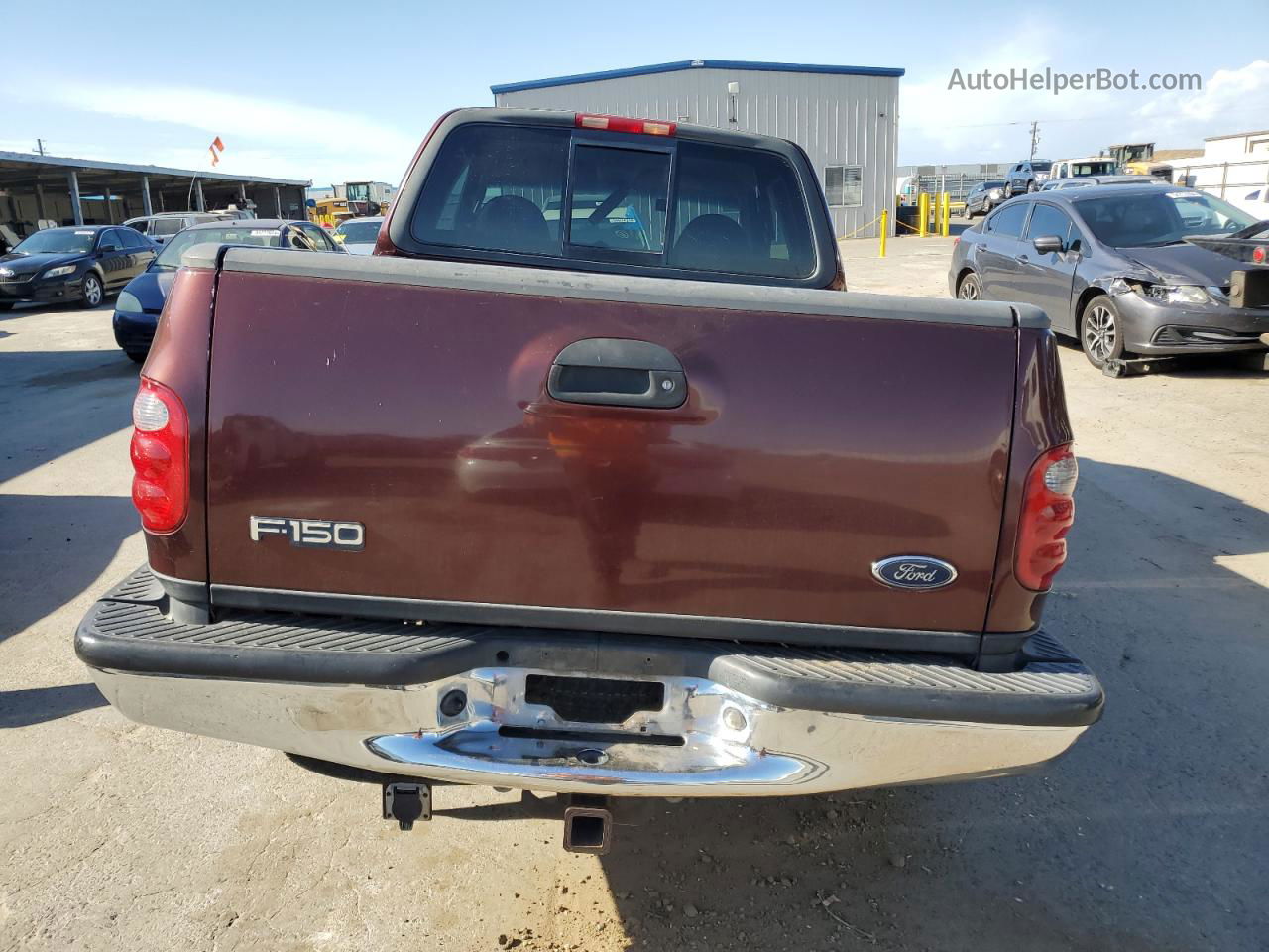 2001 Ford F150  Burgundy vin: 2FTRX07W11CA16795