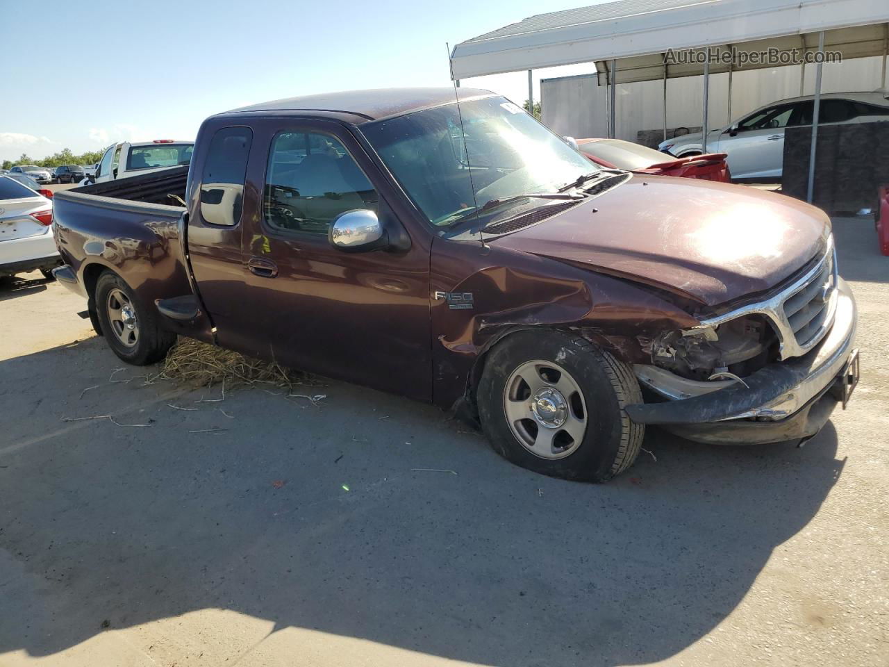 2001 Ford F150  Burgundy vin: 2FTRX07W11CA16795