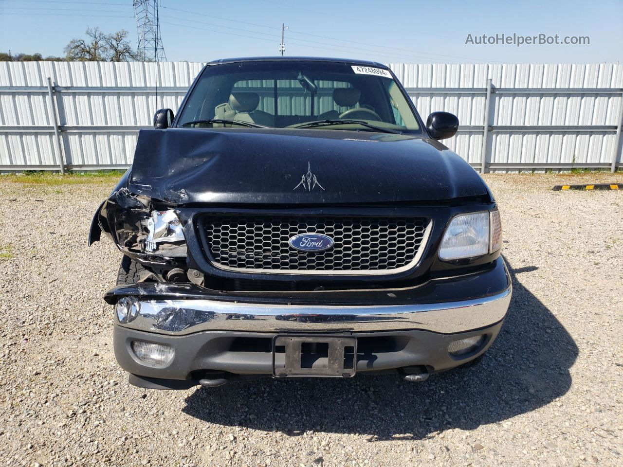 2001 Ford F150  Black vin: 2FTRX08L01CA62932