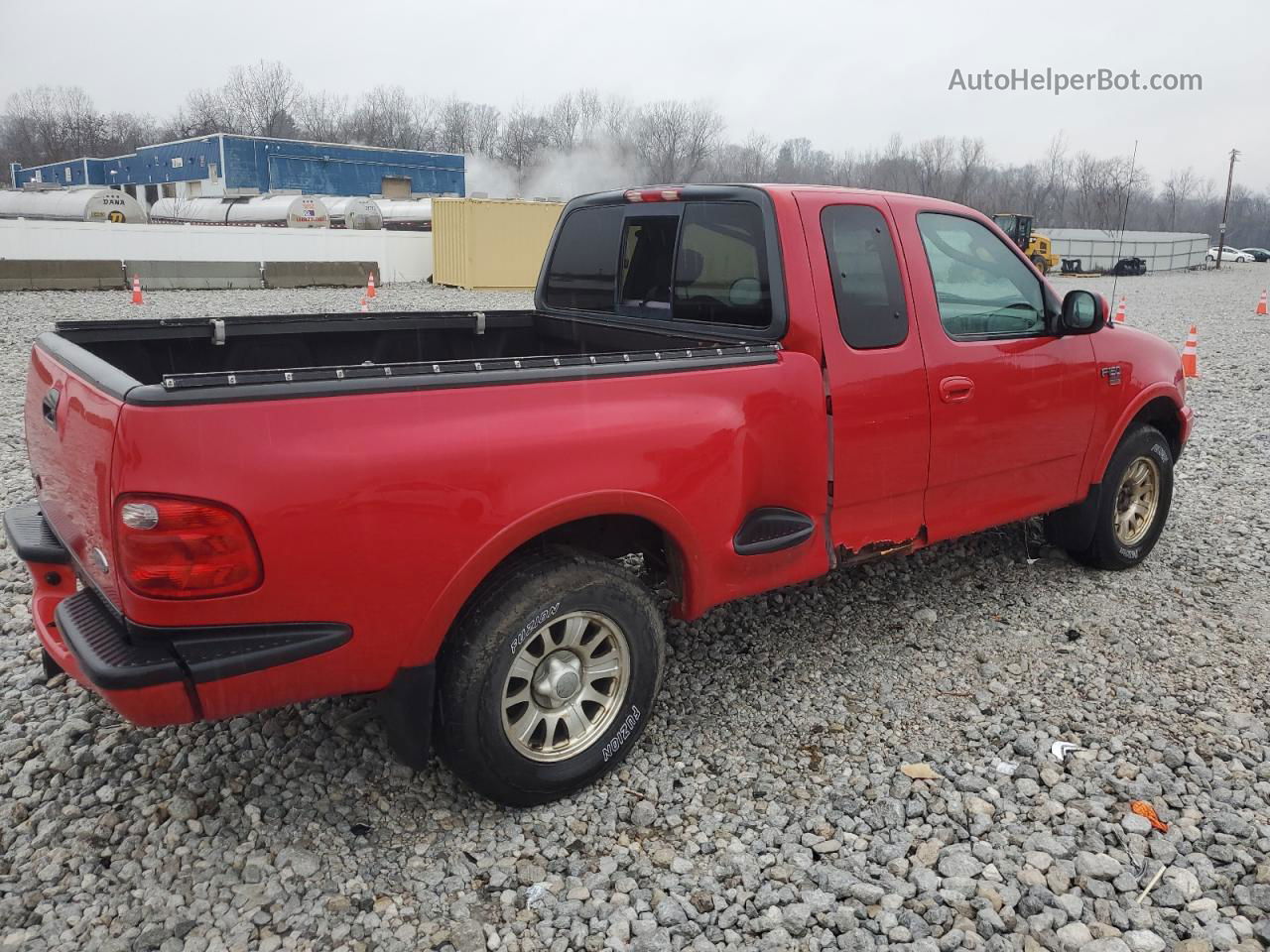 2003 Ford F150  Красный vin: 2FTRX08L73CA47007