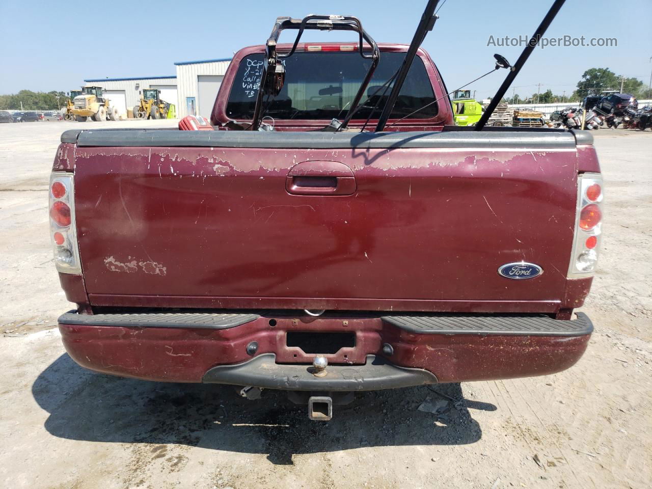 2003 Ford F150  Burgundy vin: 2FTRX17213CB09029