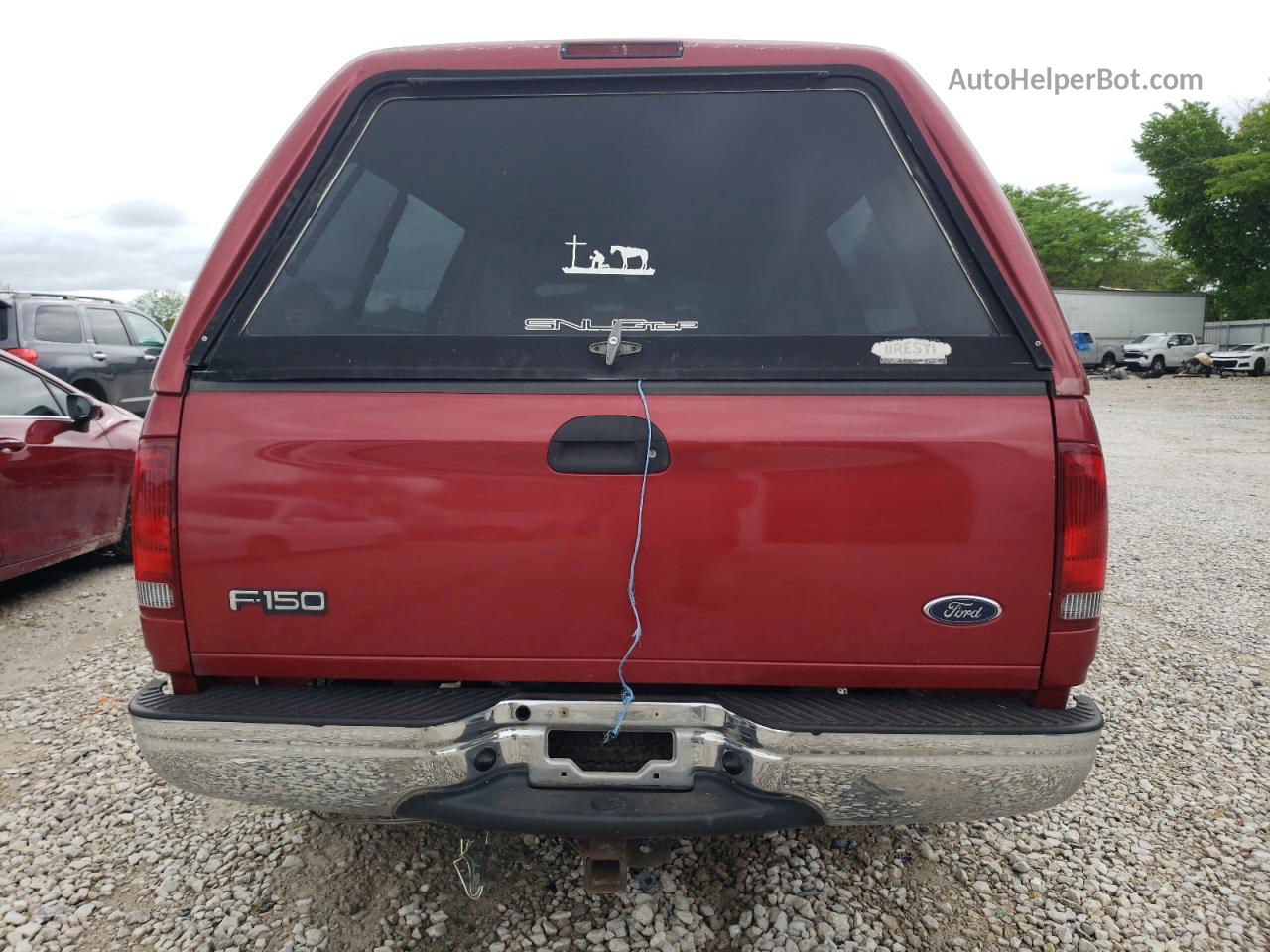 2003 Ford F150  Maroon vin: 2FTRX17233CB03300