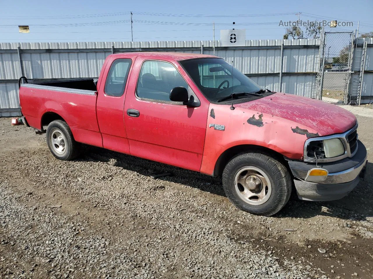 2003 Ford F150  Red vin: 2FTRX17243CA44824