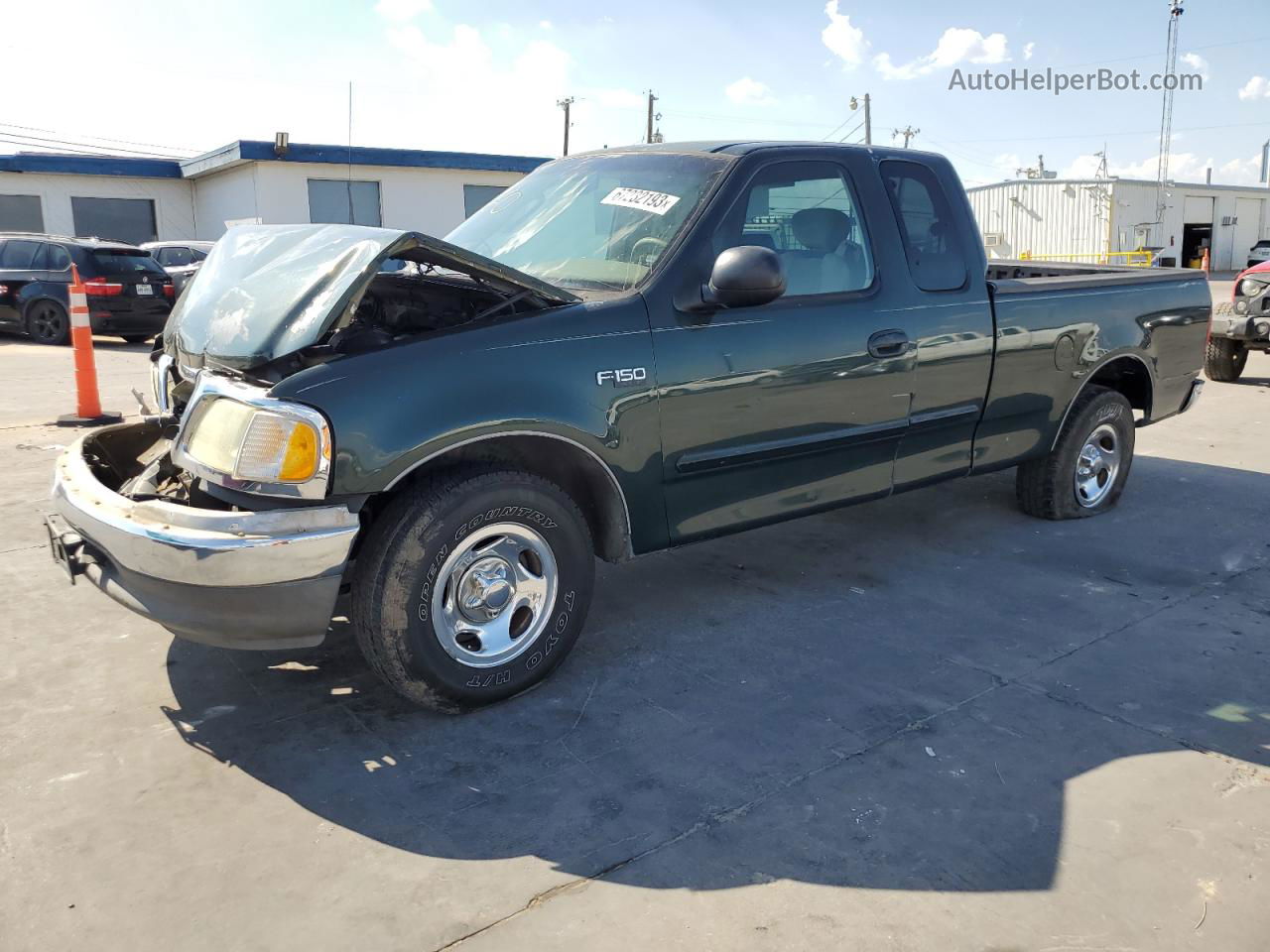 2003 Ford F150  Green vin: 2FTRX17253CB13357