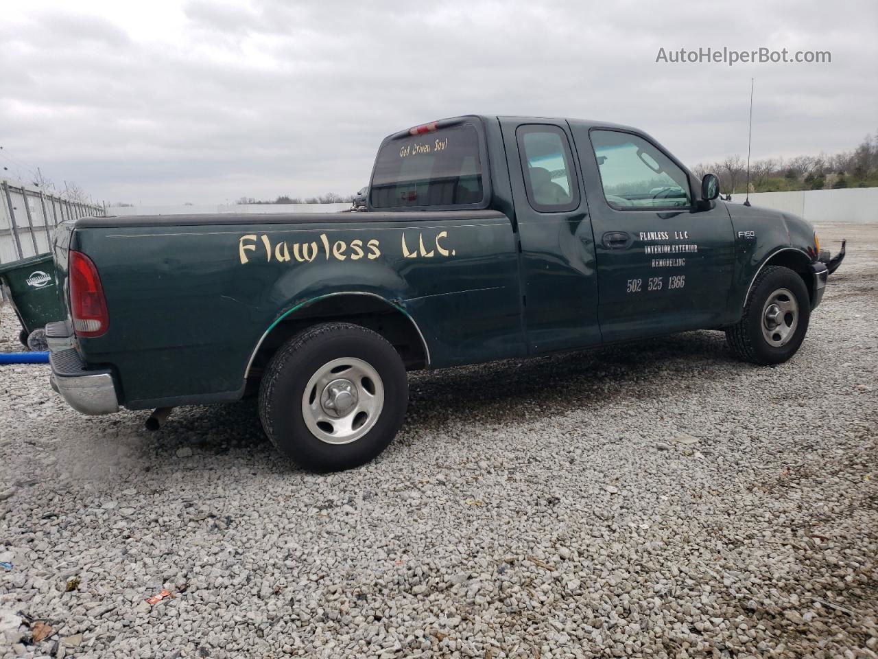 2003 Ford F150  Green vin: 2FTRX17263CA98402