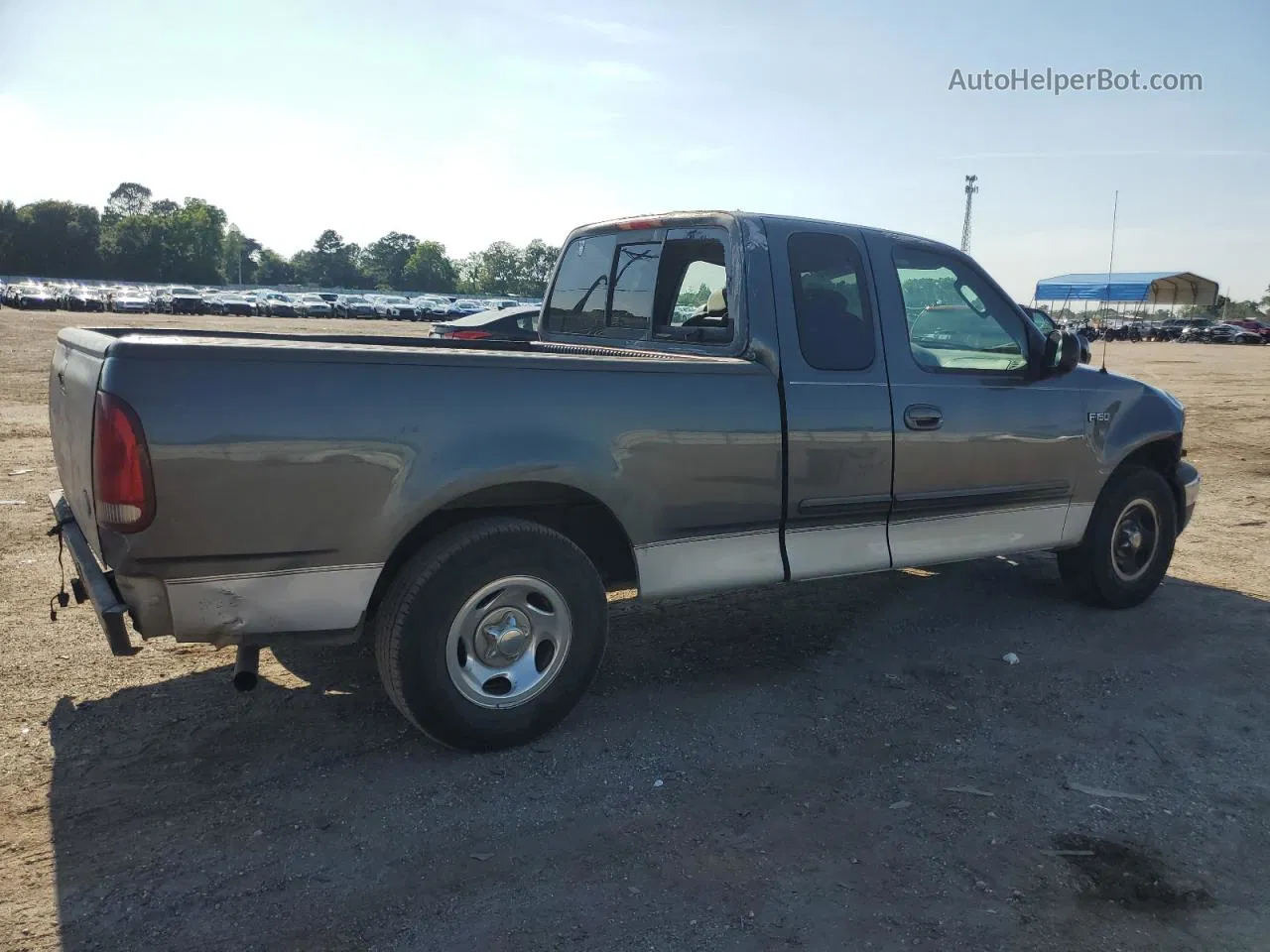 2003 Ford F150  Gray vin: 2FTRX17273CB04675