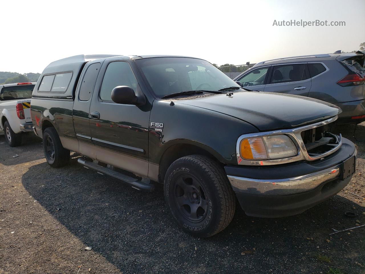 2003 Ford F150  Зеленый vin: 2FTRX17W13CA49966