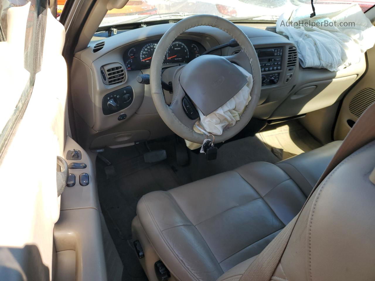 2001 Ford F150  Beige vin: 2FTRX17W41CB06416