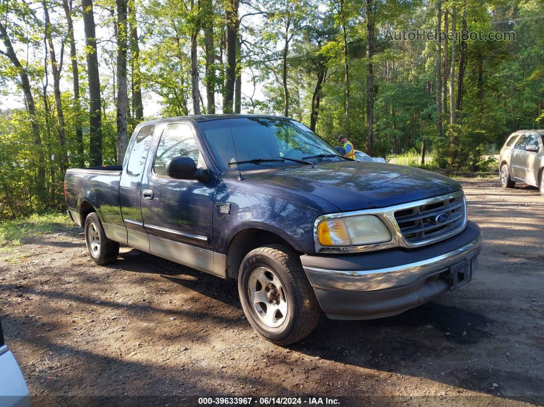 2003 Ford F-150 Lariat/xl/xlt Dark Blue vin: 2FTRX17W53CA34337