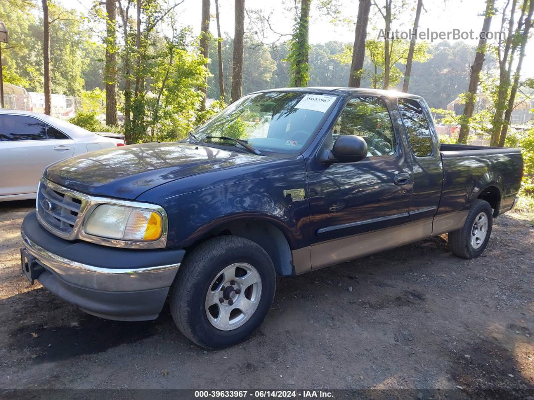 2003 Ford F-150 Lariat/xl/xlt Dark Blue vin: 2FTRX17W53CA34337