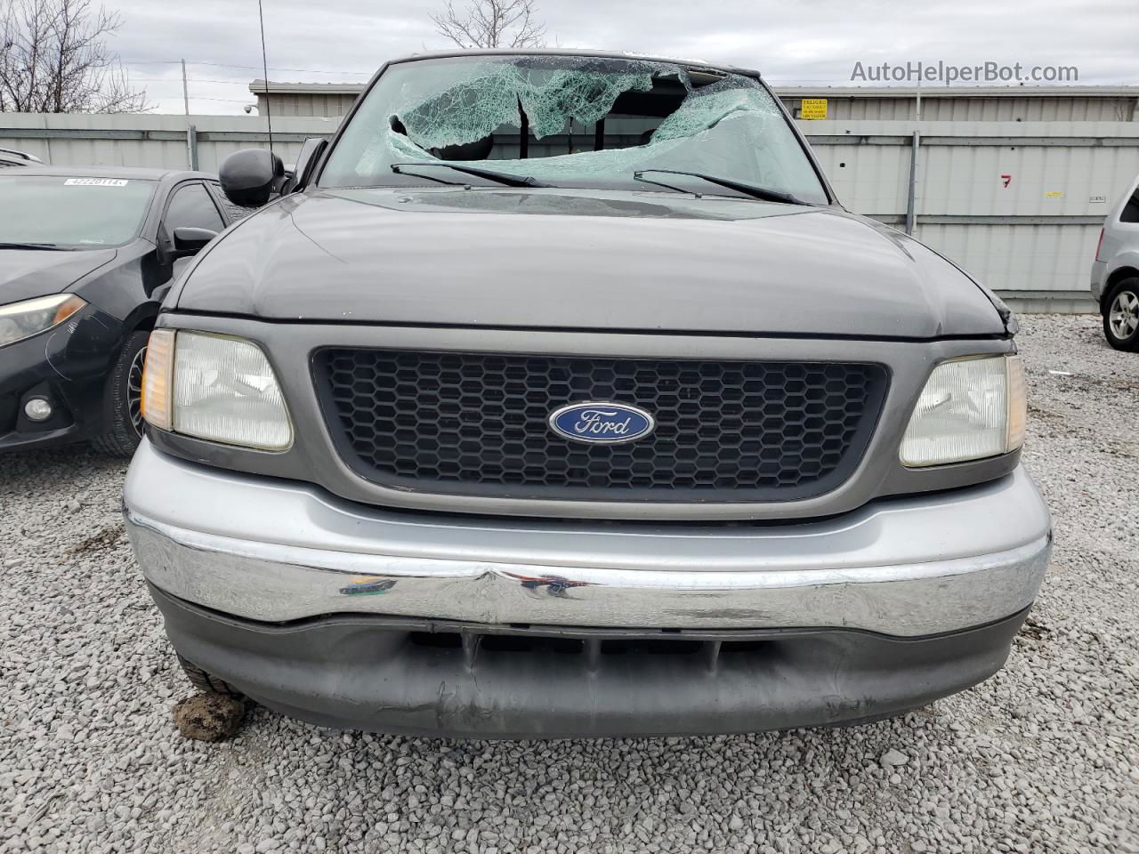 2003 Ford F150  Gray vin: 2FTRX17W63CA65144