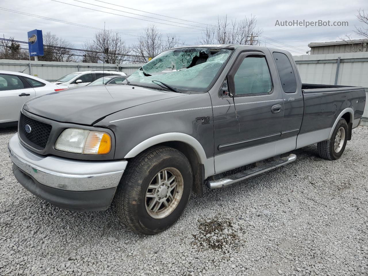 2003 Ford F150  Gray vin: 2FTRX17W63CA65144