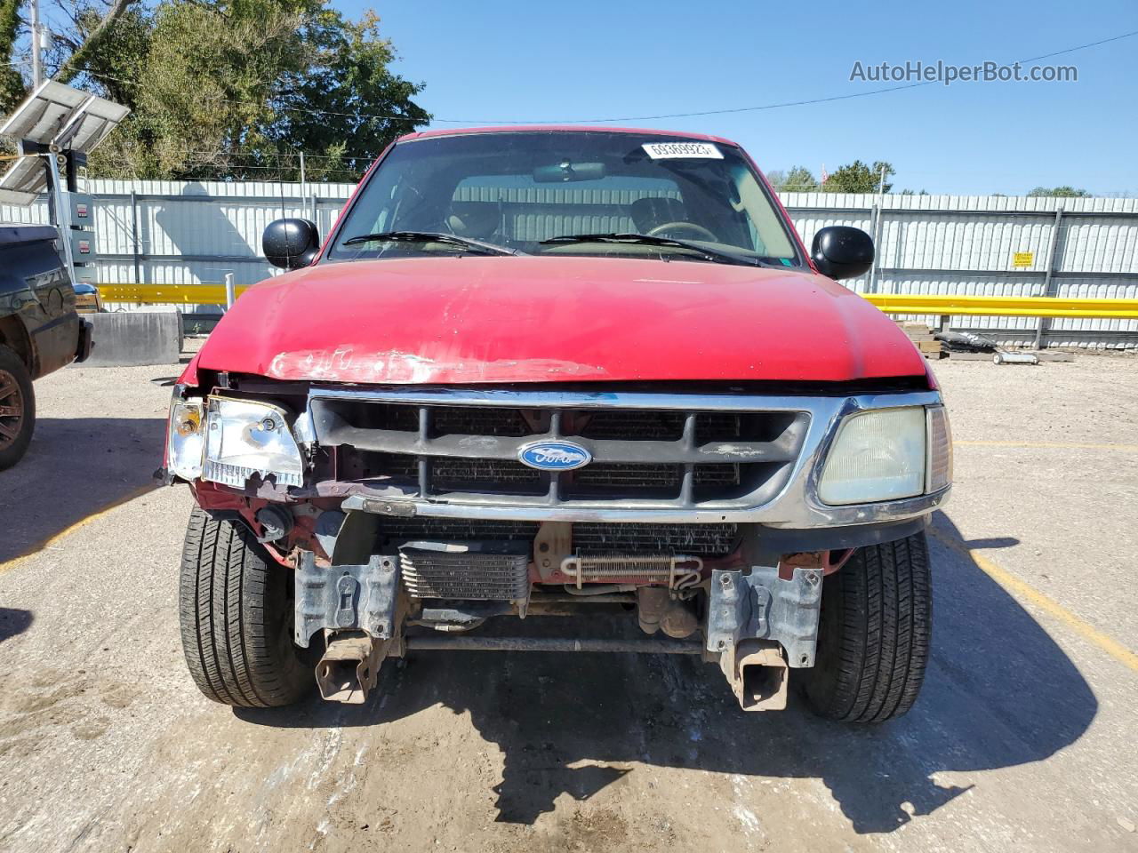 2003 Ford F150  Red vin: 2FTRX17W93CA77823