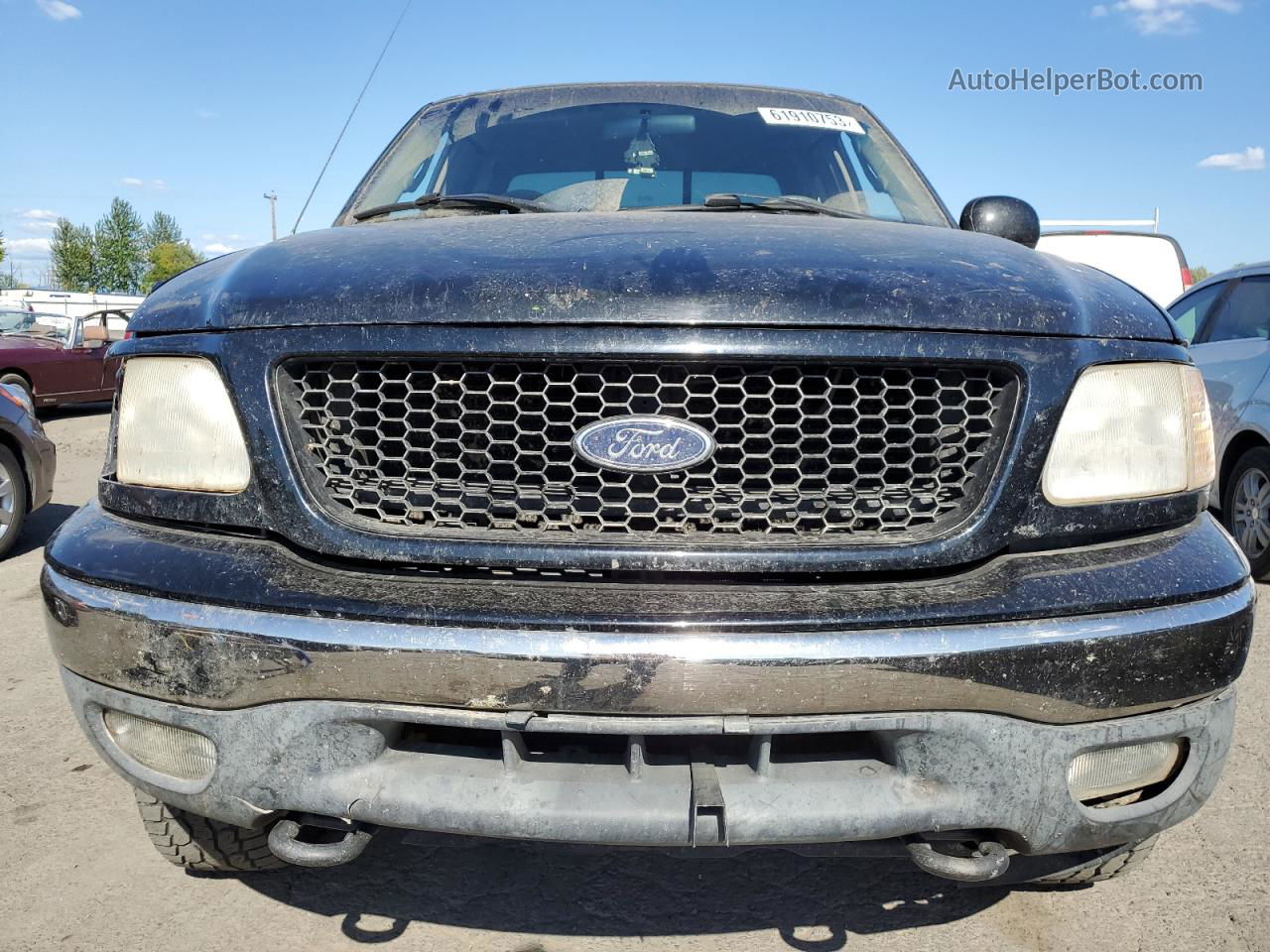 2001 Ford F150  Черный vin: 2FTRX18L91CA02153