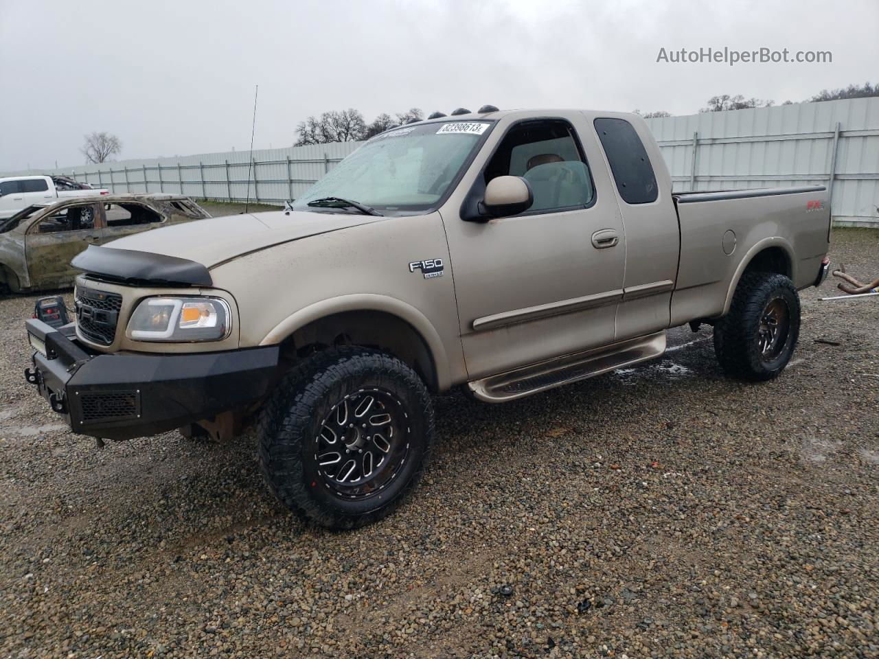 2003 Ford F150  Gold vin: 2FTRX18L93CA28870