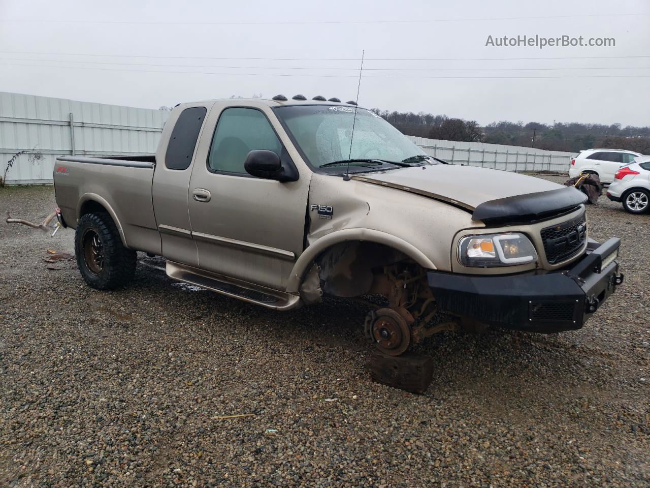 2003 Ford F150  Gold vin: 2FTRX18L93CA28870