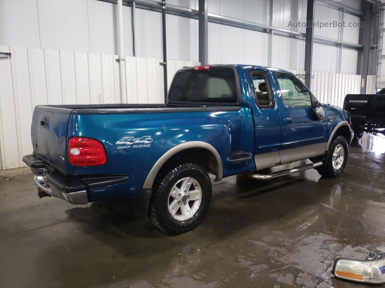 2001 Ford F150  Teal vin: 2FTRX18W01CA20163