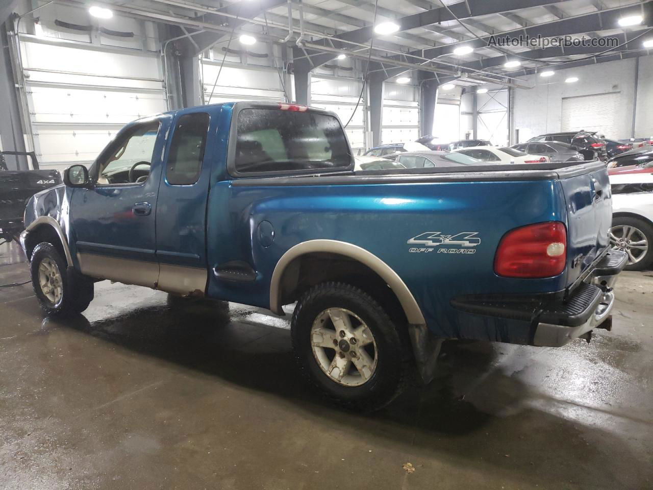 2001 Ford F150  Teal vin: 2FTRX18W01CA20163