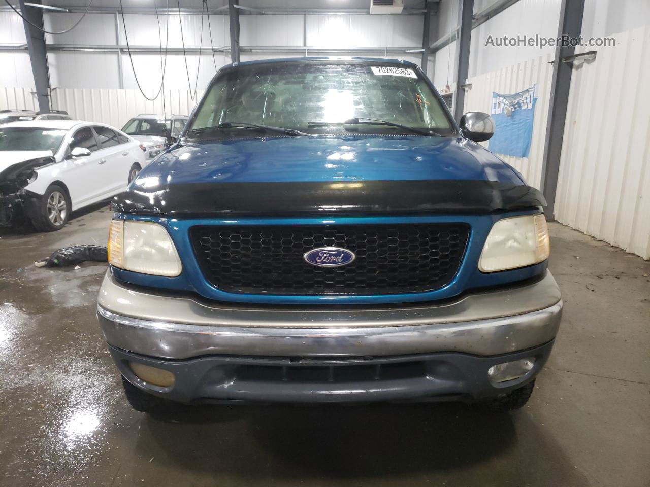 2001 Ford F150  Бирюзовый vin: 2FTRX18W01CA20163