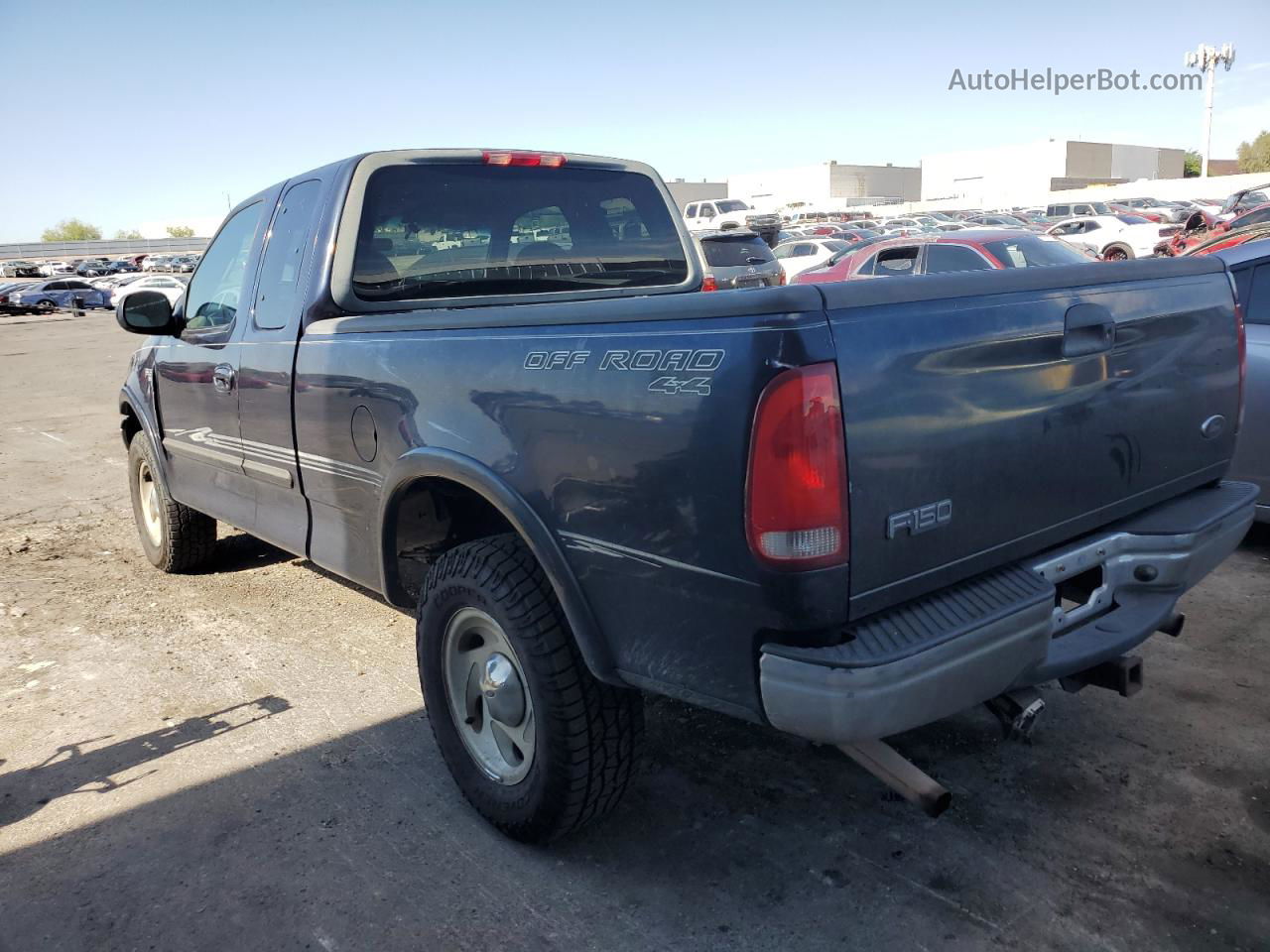 2001 Ford F150  Blue vin: 2FTRX18W01CA23869