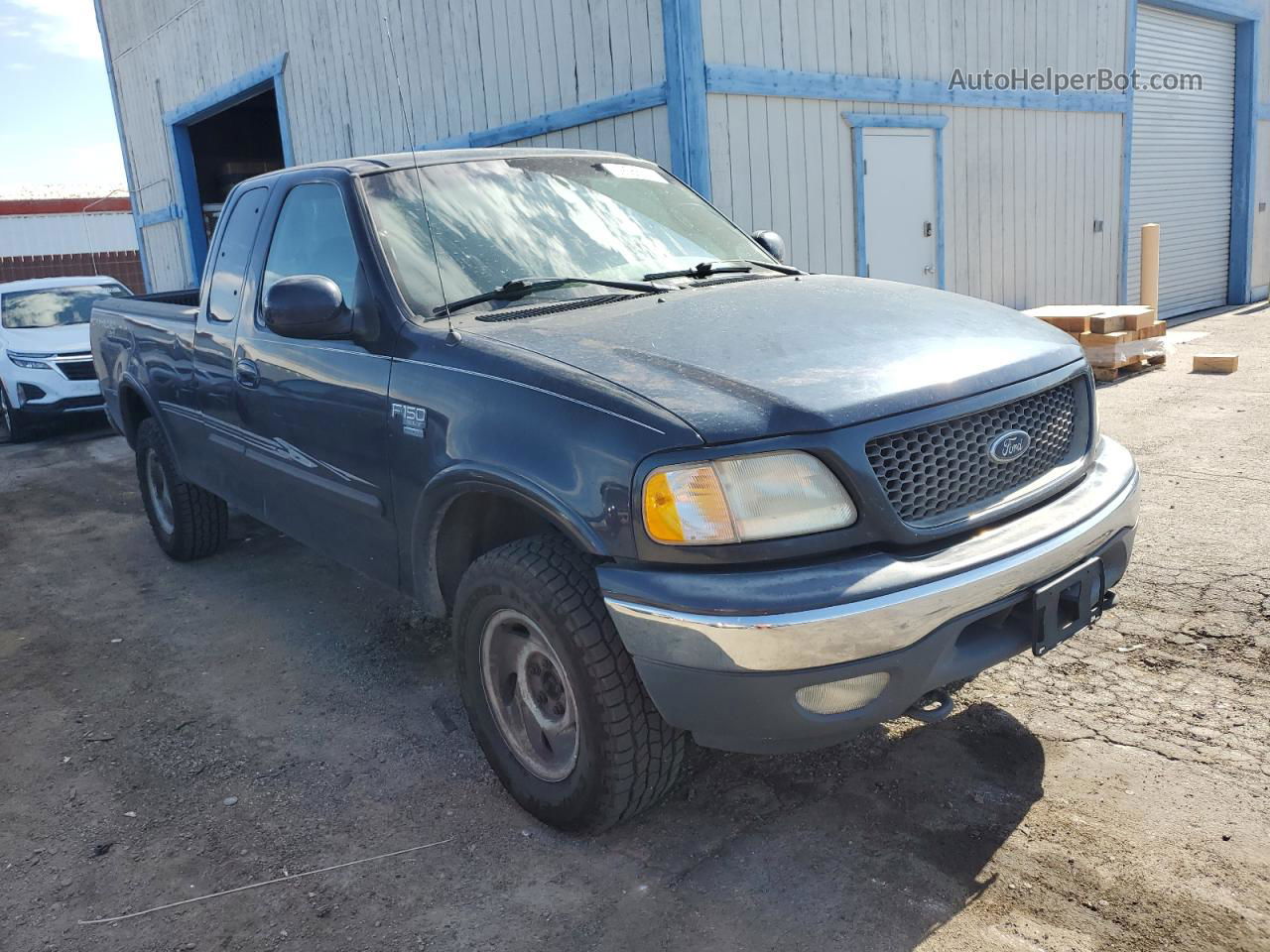 2001 Ford F150  Blue vin: 2FTRX18W01CA23869