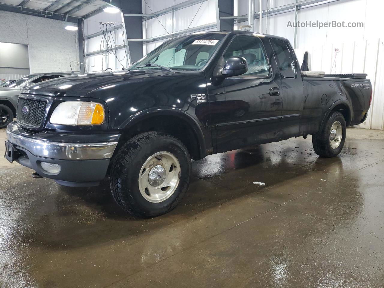 2001 Ford F150  Черный vin: 2FTRX18W51CA41333