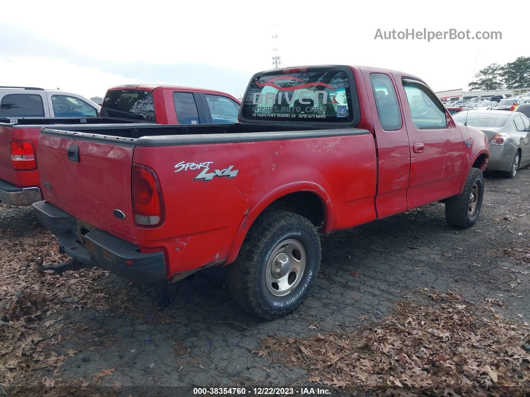 2001 Ford F-150 Lariat/xl/xlt Red vin: 2FTRX18W51CA98650