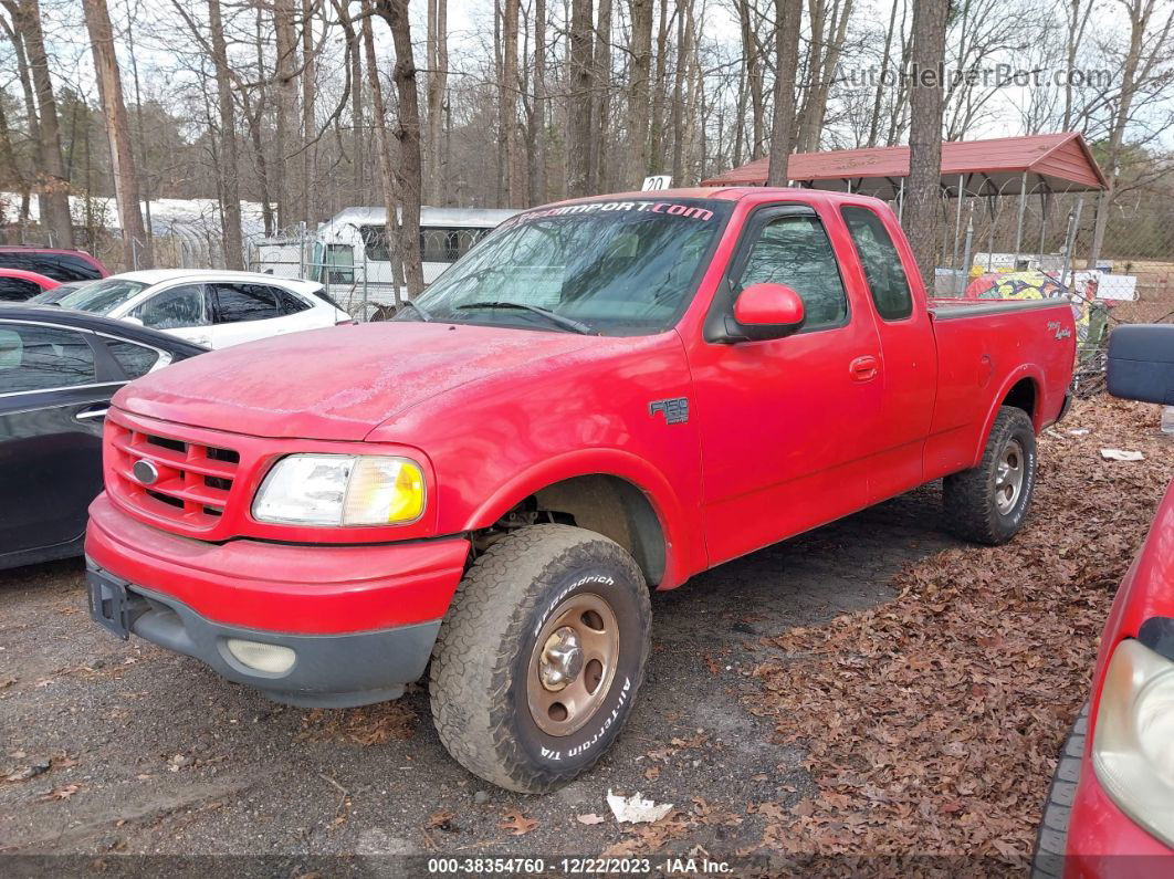 2001 Ford F-150 Lariat/xl/xlt Red vin: 2FTRX18W51CA98650