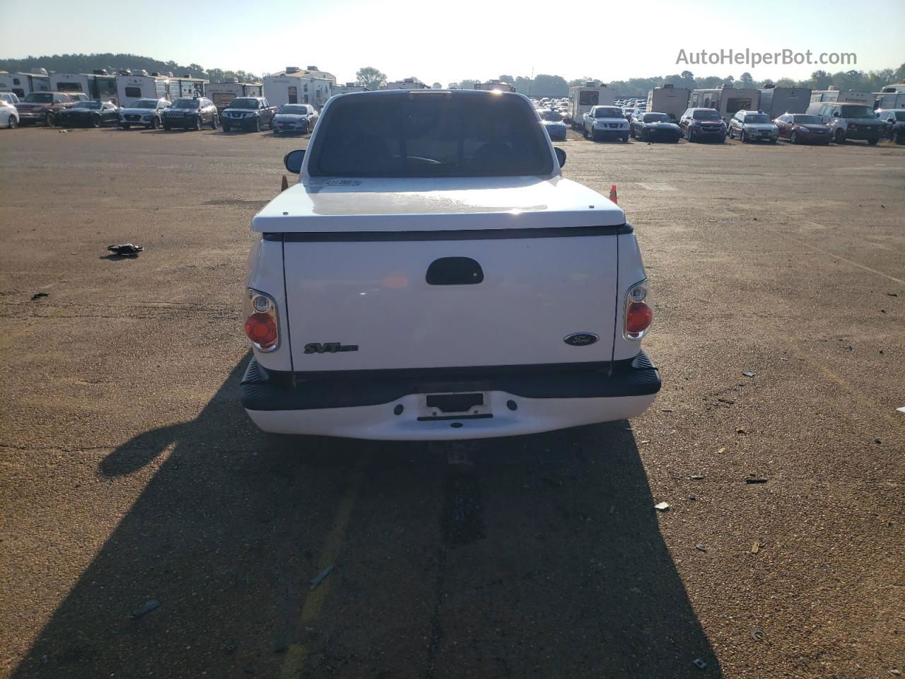 2001 Ford F150 Svt Lightning White vin: 2FTZF07301CA86846