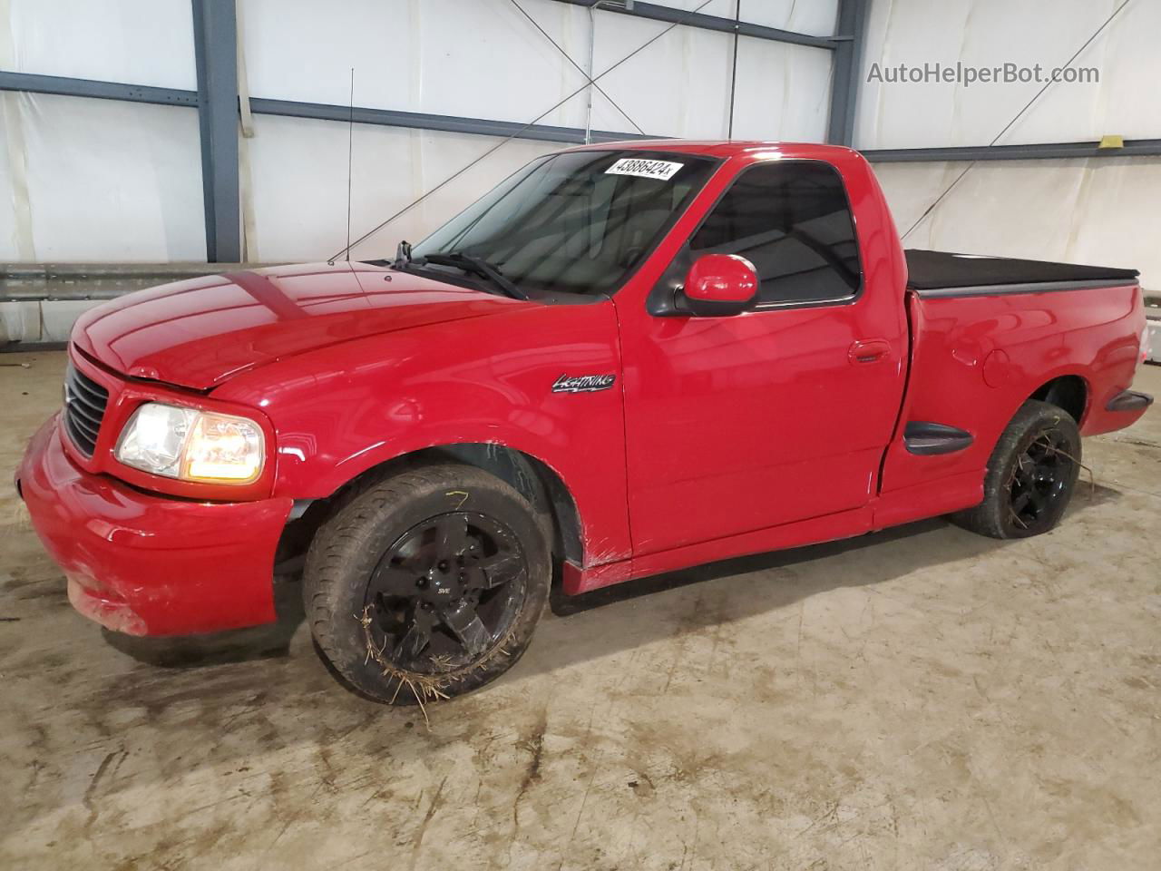 2001 Ford F150 Svt Lightning Red vin: 2FTZF07351CA56712