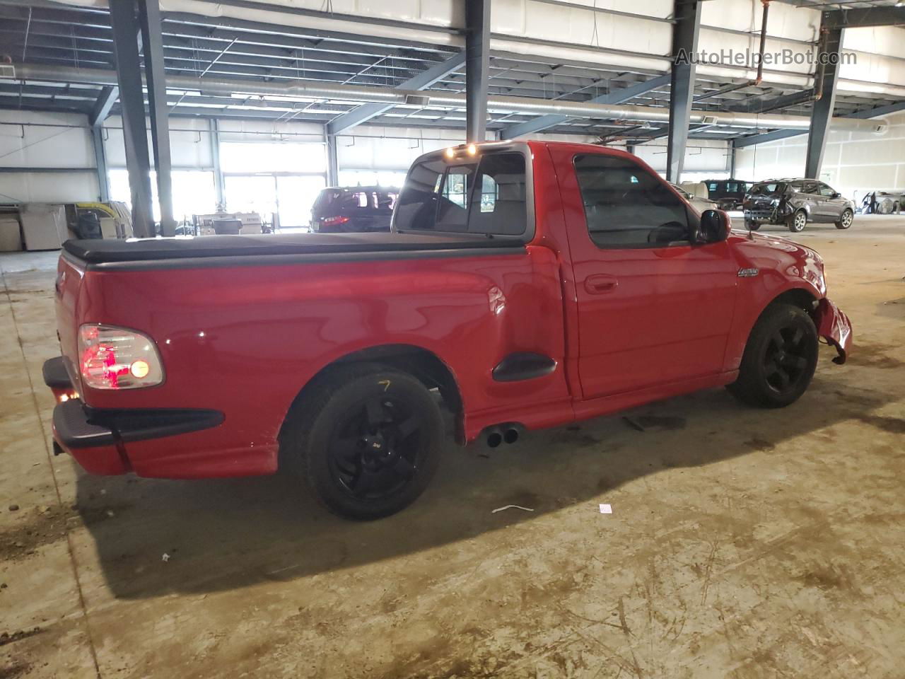 2001 Ford F150 Svt Lightning Red vin: 2FTZF07351CA56712