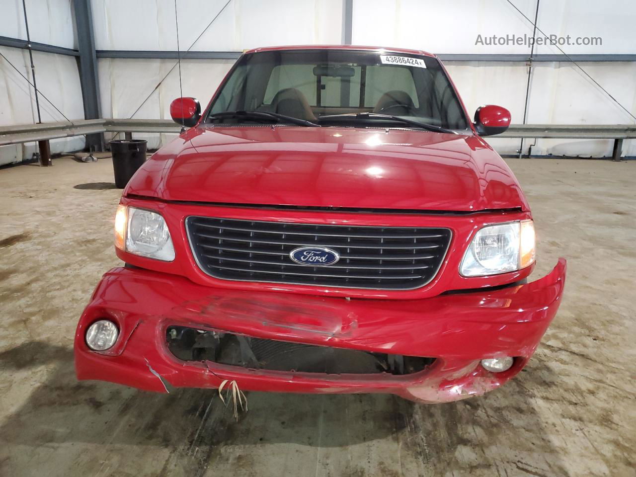 2001 Ford F150 Svt Lightning Red vin: 2FTZF07351CA56712