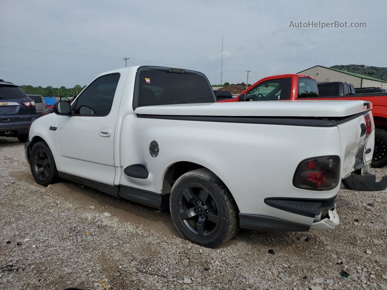 2001 Ford F150 Svt Lightning White vin: 2FTZF073X1CA51540