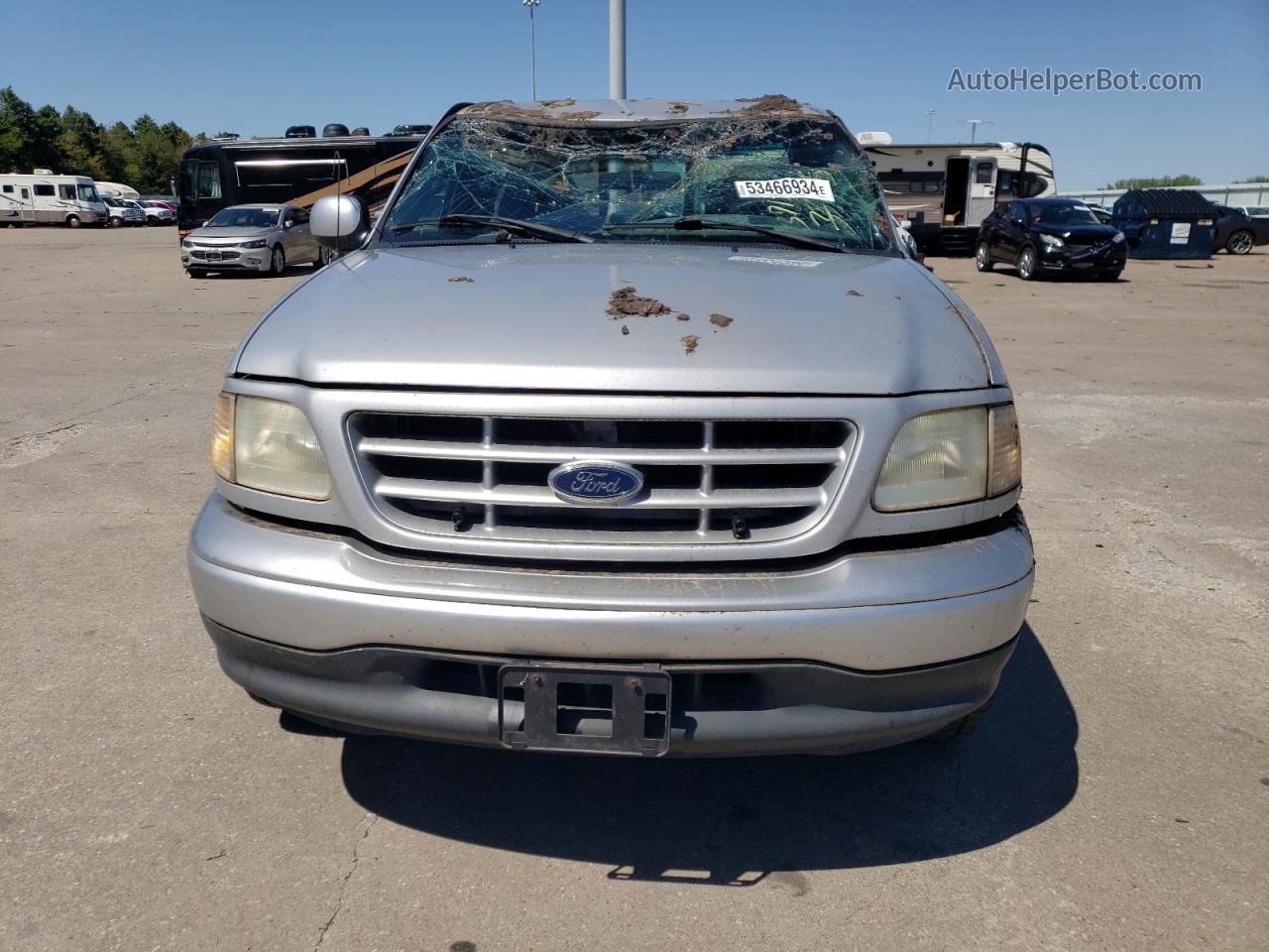 2001 Ford F150  Silver vin: 2FTZF17201CA81871