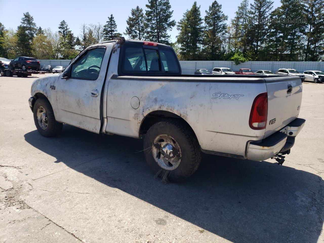 2001 Ford F150  Silver vin: 2FTZF17201CA81871