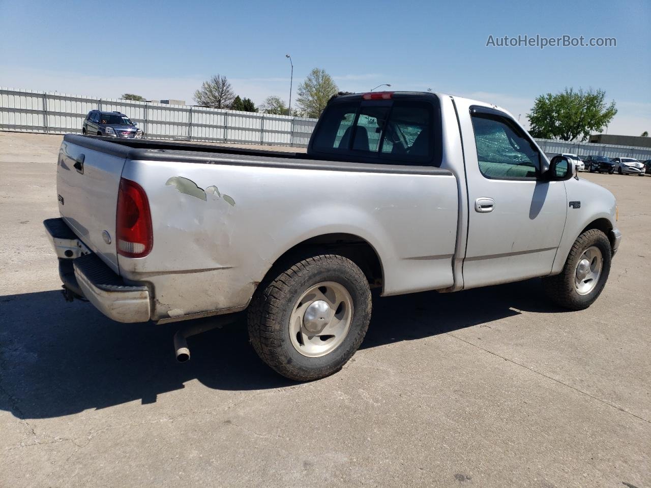 2001 Ford F150  Silver vin: 2FTZF17201CA81871