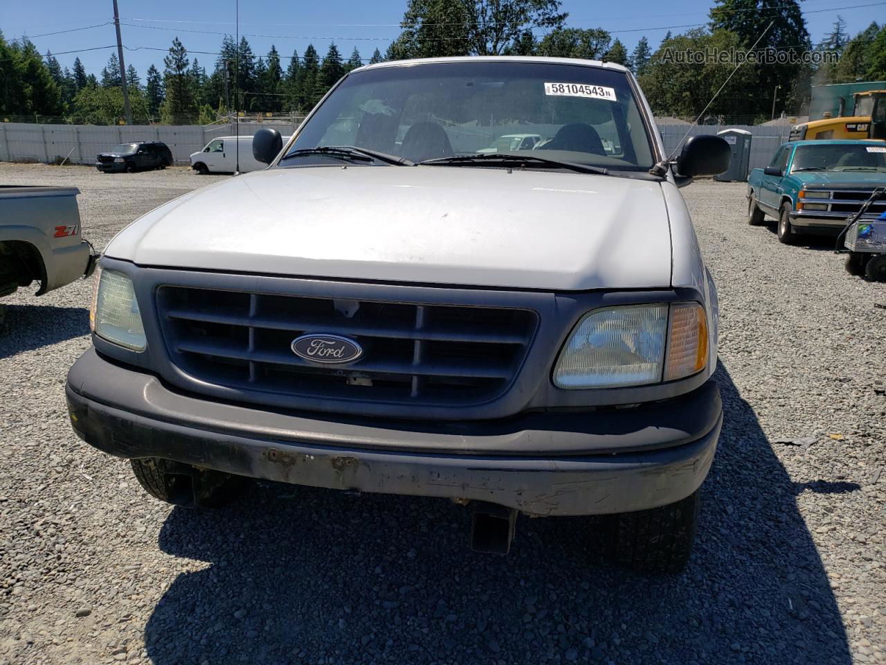 2001 Ford F150  Белый vin: 2FTZF17271CB00724