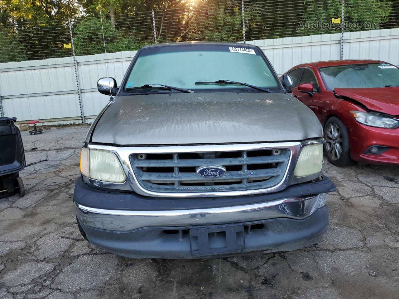 2001 Ford F150  Beige vin: 2FTZX07291CA88468