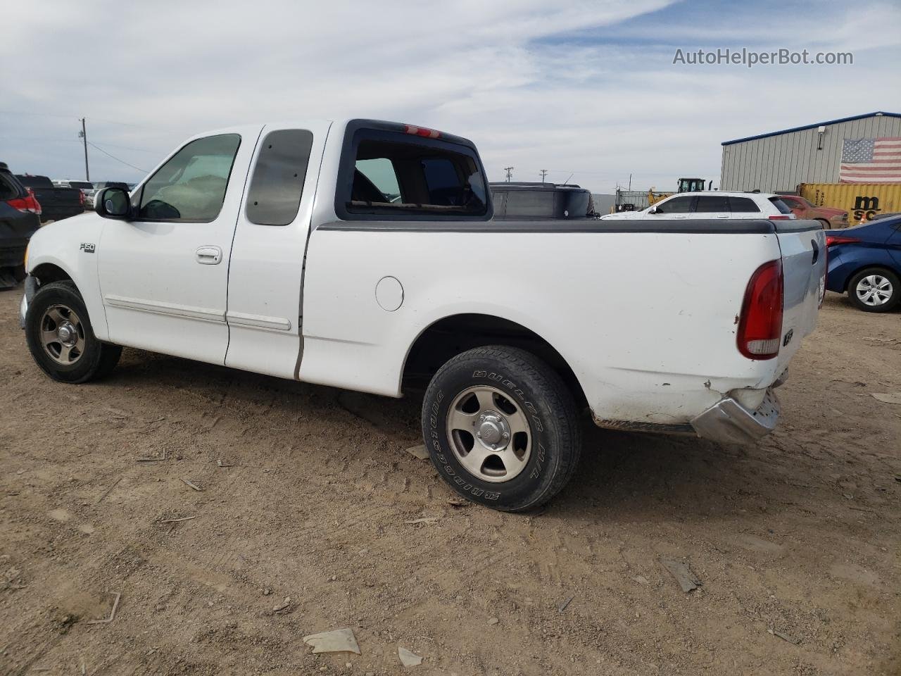 2001 Ford F150  Белый vin: 2FTZX17271CA94405