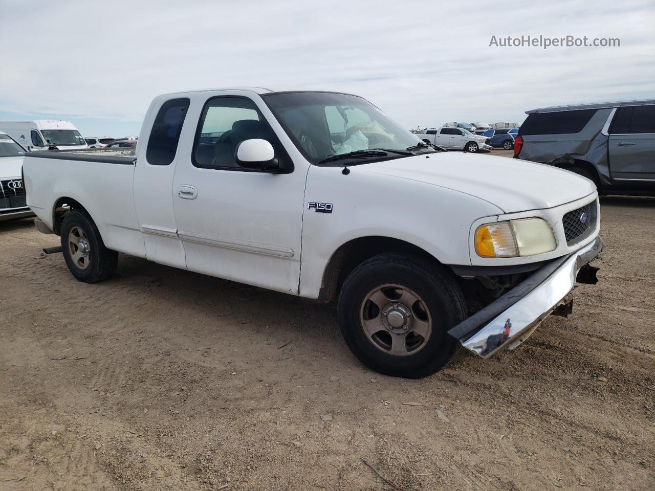2001 Ford F150  Белый vin: 2FTZX17271CA94405
