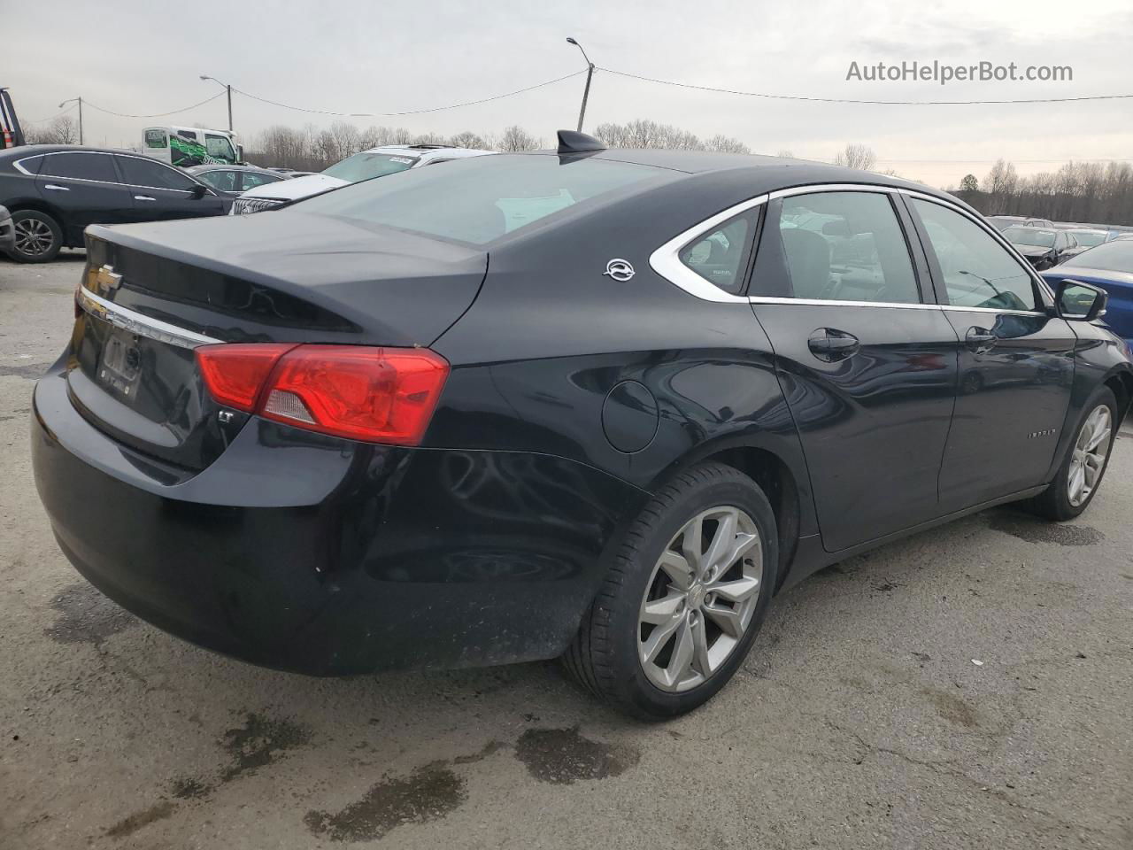 2017 Chevrolet Impala Lt Black vin: 2G1105S30H9121789