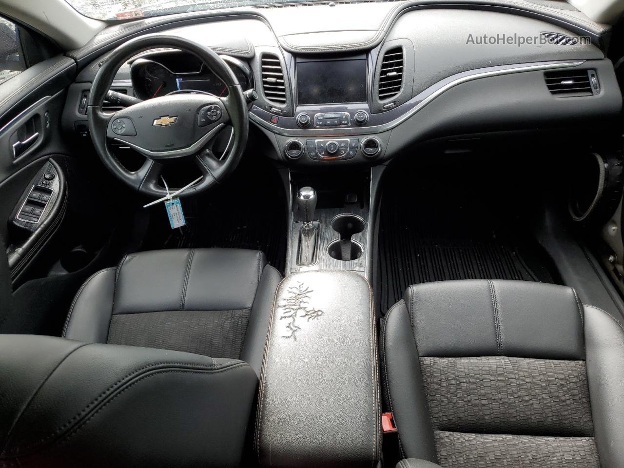 2017 Chevrolet Impala Lt Black vin: 2G1105S30H9122313
