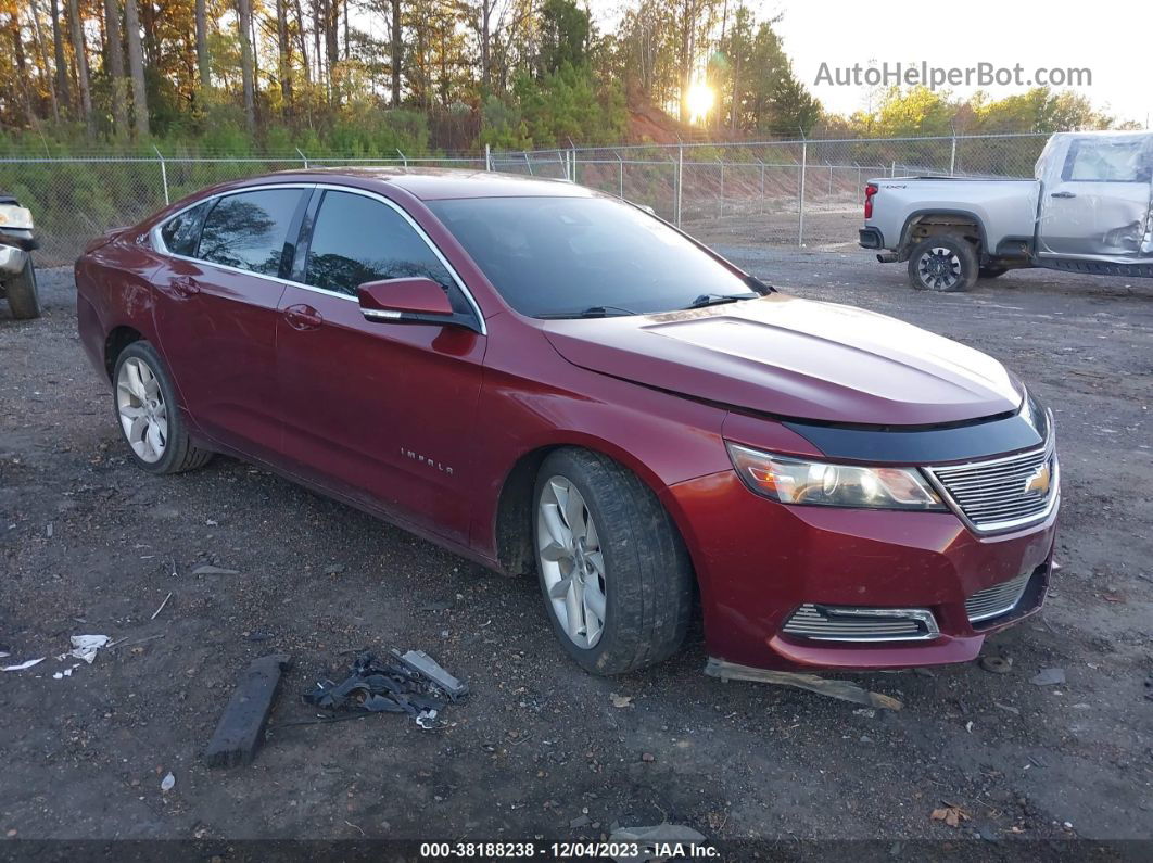 2017 Chevrolet Impala 1lt Бордовый vin: 2G1105S30H9129374